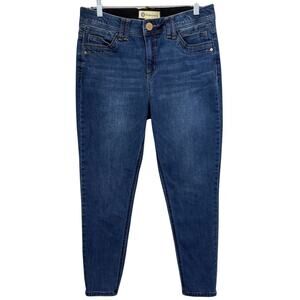 Democracy Ab Technology Skinny Jeans Size 10 Dark Wash Stretch Denim Shaping